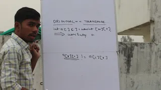 Symmetric Matrix Double Dimension Array ISC Practical Program 2019 Prateik Sharma
