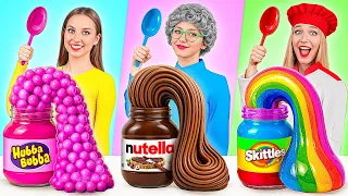 Me Vs Grandma Cooking Challenge Awesome Culinary Recipes By Multi DO Challenge 