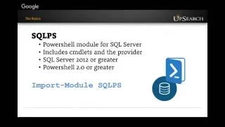 Exploring the SQL Server Powershell Module
