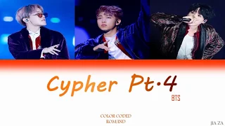 Download BTS ‘CYPHER PT 4’  Lirik {Color Coded-Rom-Ind} Sub indo MP3