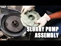 Slurry Pump Assembly Small Slurry Pump Kingda KSH Slurry Pump Maintenance Spare Parts