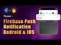 Flutter - Firebase Push Notification in Android iOS In Hindi
