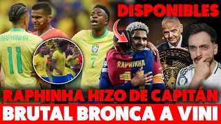 🤬La BRONCA de RAPHINHA a VINICIUS · EL BARÇA LO HA CONSEGUIDO, ARAÚJO y RAPHINHA DISPONIBLES