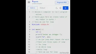 How to Create a Multiplication Table in C Programming codingtutorial