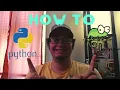 How to Download Python 3 and Notepad Python Tutorials