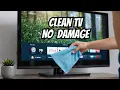 The Best Way To Clean Your Flat TV Screen Safely