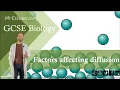 Factors Affecting Rate of Diffusion - GCSE Biology 9-1 8 4B