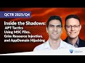 Inside the Shadows APT Tactics Using MSC Files Grim Resource Injection and AppDomain Hijacking