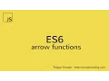 ES6 arrow functions