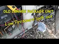 old Lennox lock out code 23 low pressure