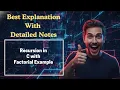 194 Recursion in C with Factorial Example Programming for Problem Solving
