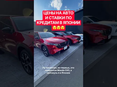ЦЕНЫ НА МАШИНЫ И СТАВКИ ПО КРЕДИТАМ В ЯПОНИИ 🫣