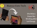 How To Fix Ipad Mini 5 Power Sleep Issue Problem Screen Button Fix Solution By HamzaGsmTech