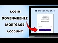 How To Login Dovenmuehle Mortgage Account Dovenmuehle Mortgage Sign In Guide 2025