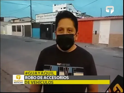 Robo de accesorios de vehículos