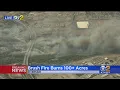 Jurupa Valley Brush Fire More Than 100 Acres