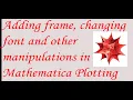 How to edit plots in Mathematica