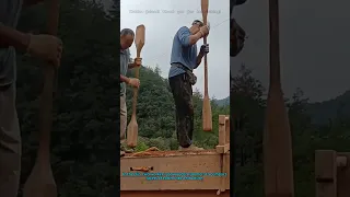 Building Rammed Earth Wall Traditional Craft 