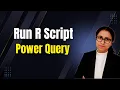 How to Run R Script in Power Query Power BI