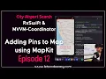Adding Pins to Map using MapKit - RxSwift VM Coordinator iOS App