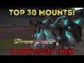 ULTIMATE GUIDE Top 30 Must-Have Mounts in Final Fantasy XIV How to Unlock Them