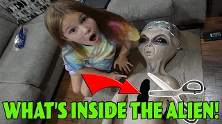 Download What's Inside The Alien Cutting Open The Alien In Our Woods! MP3