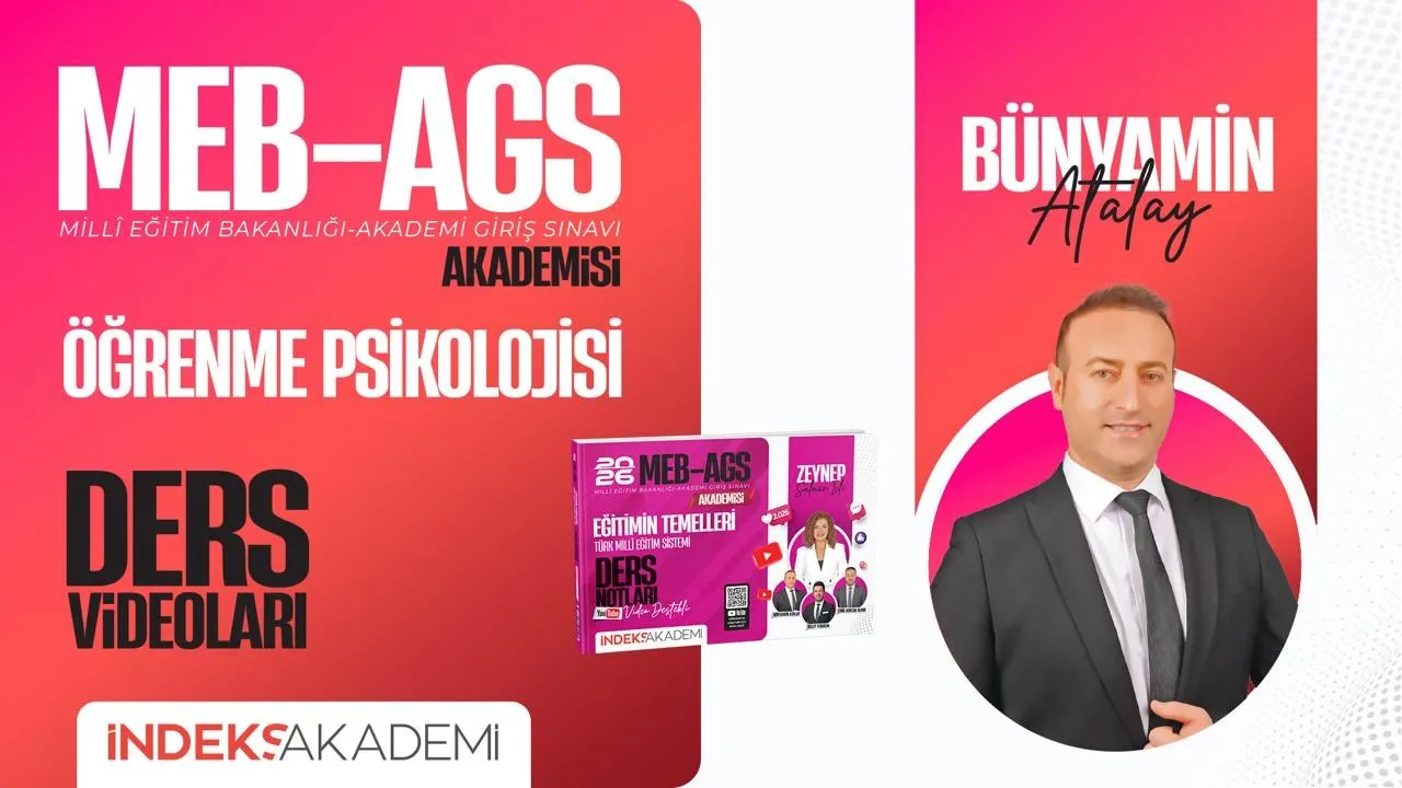 89 - 2026 AGS - Öğrenme Psikolojisi - Pekiştirme Tarifeleri - Bünyamin ATALAY