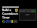 Build a countdown timer Frontend Interview Question Hindi