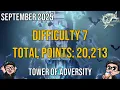 Download Lagu Difficulty 7 Replays (Points: 20,213) | Tower of Adversity | September 2025 | Sword of Convallaria