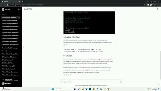 how to comment out multiple lines in python jupyter