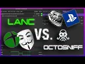 LANC VS OctoSniff - Network Sniffer Comparison Educational purposes ONLY