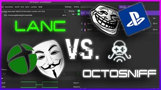 LANC VS OctoSniff - Network Sniffer Comparison Educational purposes ONLY