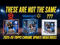I Opened the Unsealed Topps Mega Boxes WOW SHOCKING 2025-26 Topps Chrome Update