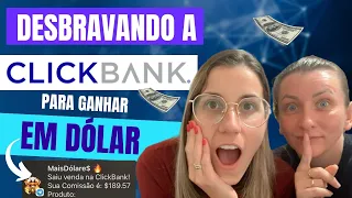 CLICKBANK: [AULÃO GRATUITO] TUTORIAL COMPLETO PASSO A PASSO 2024