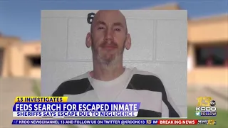 Federal agencies search for Bent County escaped inmate with long violent criminal history
