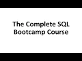 SQL Boot Camp course with ORACLE - Udemy course