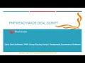 PHP Readymade Deal Script Daily Deal Software PHP Group Buying Script 2019