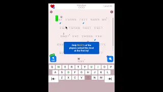 Cryptogram The Solution For Levels 46-50 - Word Brain Puzzle