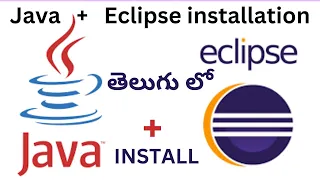 2 Java JDK and Eclipse Installation steps in Telugu Java In Telugu for Beginners Java Tutorials