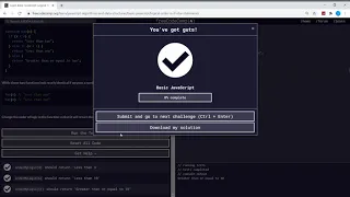 Basic Javascript Logical Order in If Else Statements freeCodeCamp