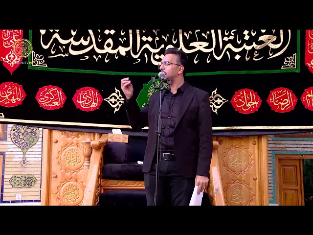 ⁣موكب خدم العتبة العلوية المقدسة يحيي شهادة الإمام جعفر بن محمد الصادق (عليه السلام) 1446 هـ