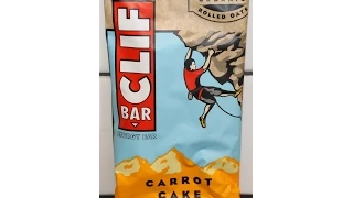 Clif Bar Carrot Cake Review