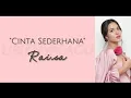 Download Lagu Raisa - Cinta Sederhana | Lirik