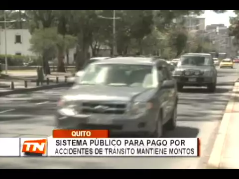 Sistema público para pago por accidentes de tránsito mantiene montos