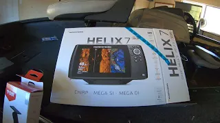 Installing Humminbird Helix 7 Tracker Pro Guide