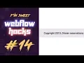 - Automatically show current year in footer with span and js