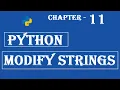 Modify Strings - Python Tutorial