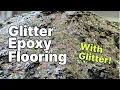 Custom Epoxy Flooring with Glitter