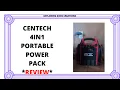 Centech 4in1 Portable Power Pack Review camping must have