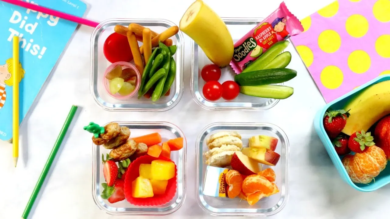 4 School Snack Ideas for Kids